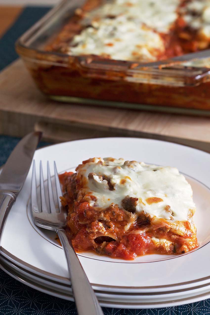 A Healthier Meat Lasagna + $150 PC® Gift Card Giveaway! #TradingUp