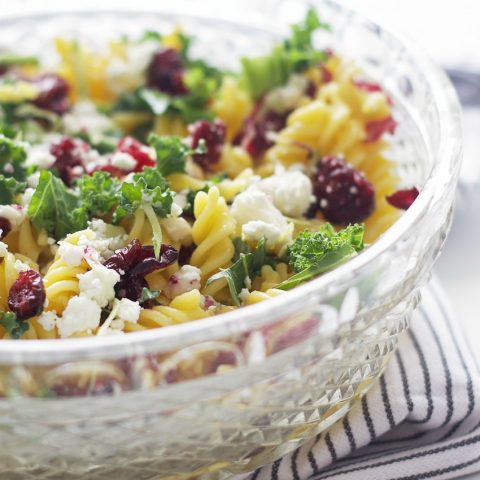 Springtime Pasta Salad With Radicchio Goat S Cheese The Best Of