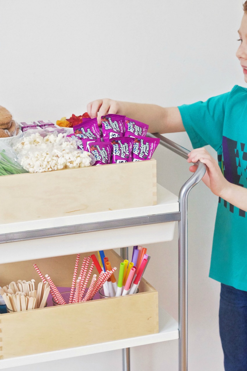 How to Create a Snack Station