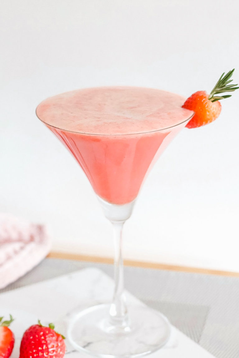 This Luxe Strawberry Fizz Is One Fashionable Drink | Best of This Life