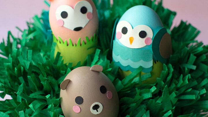 Image for Woodland Animal Easter Eggs