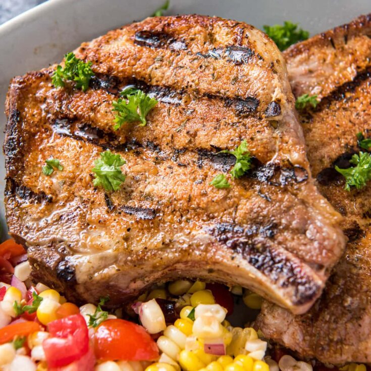 Image for Cajun Grilled Pork Chops
