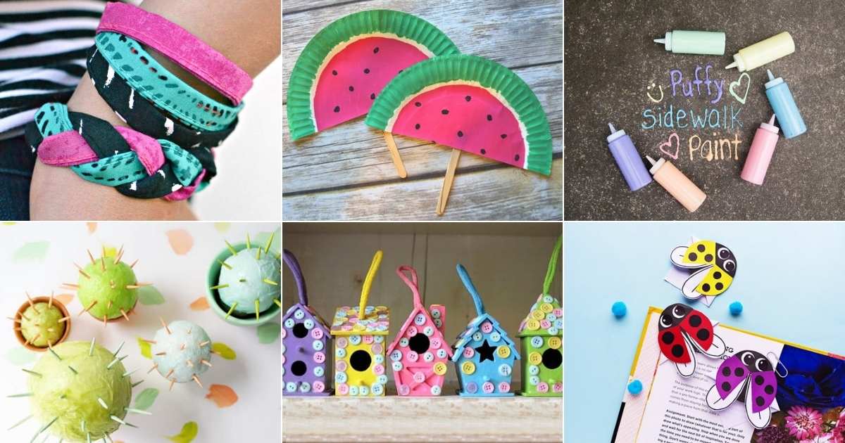 easy summer crafts for kids
