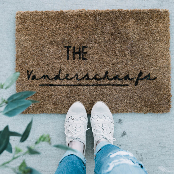 Image for DIY Personalized Doormat 