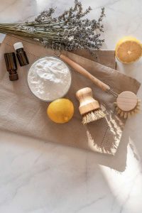 natural cleaning tools