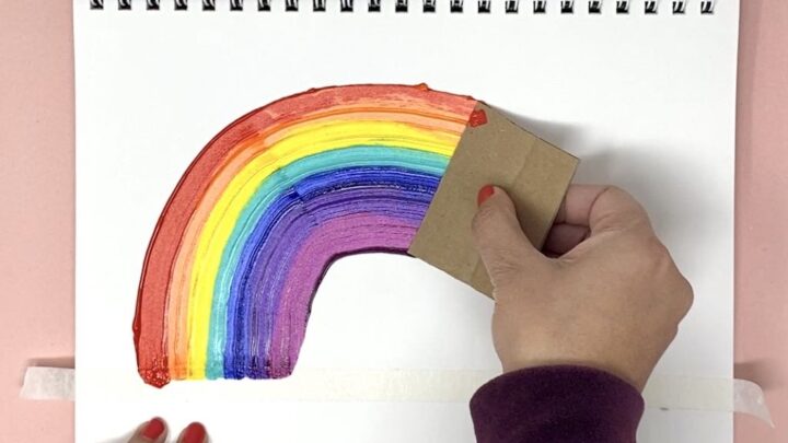 Image for Scrape Painting Tutorial: 2 Easy Methods
