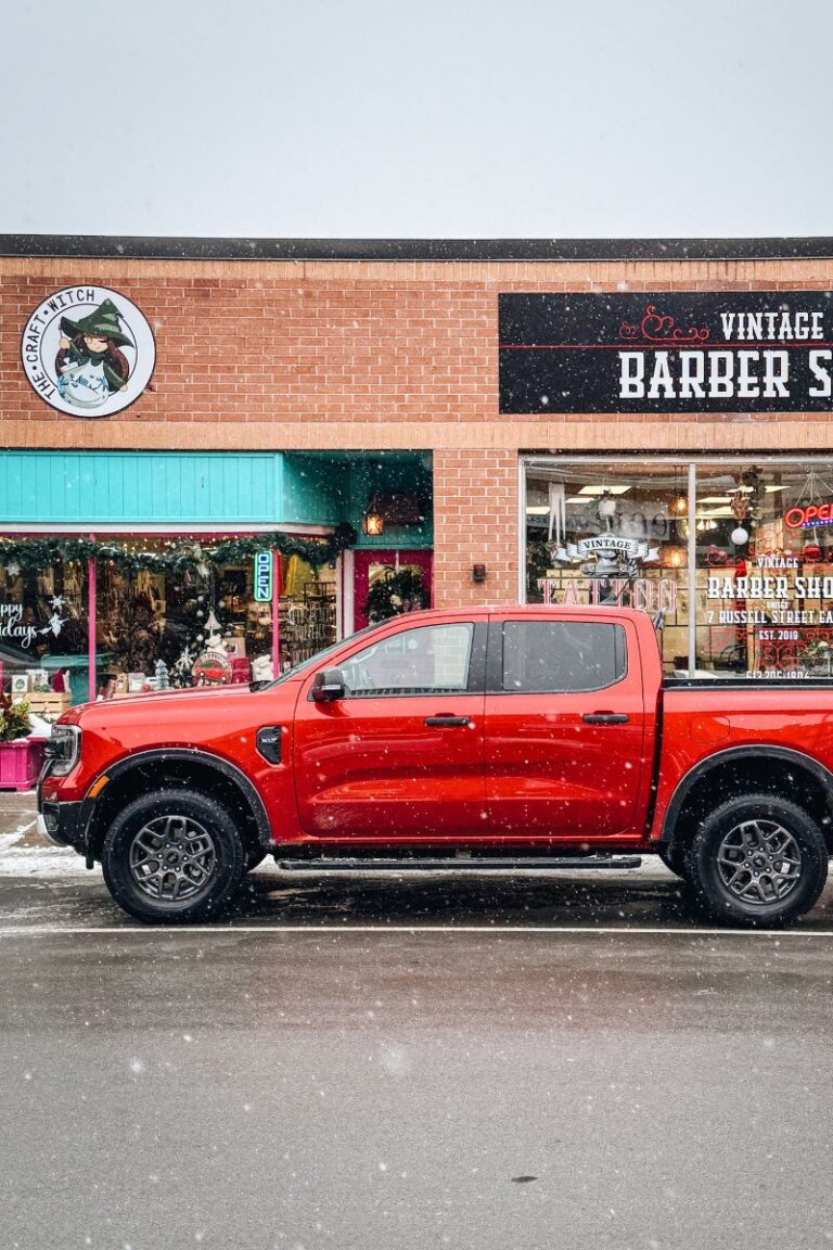 Why the Ford Ranger is Perfect for Winter Road Trips