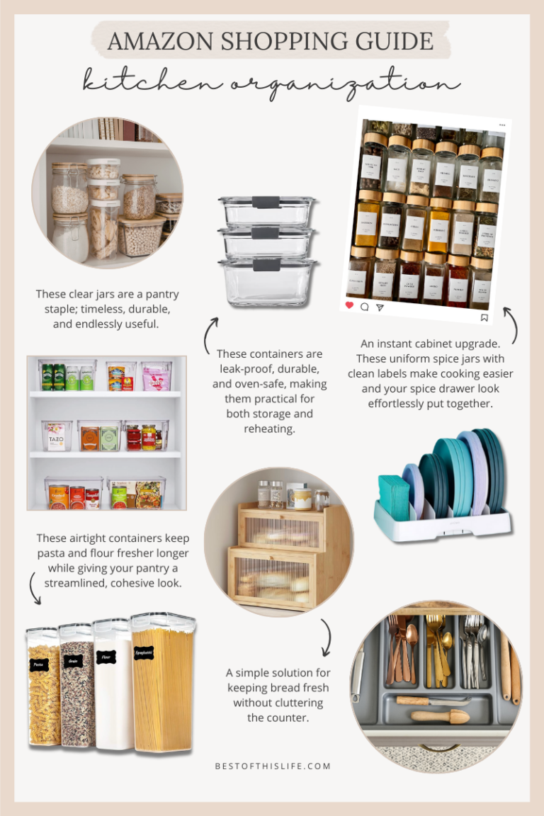 Kitchen Organization Essentials I Actually Use